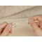 Brățară argint inima, bratara paperclip cu inimioare, cadoul ideal pentru ea, bratara inimioare argint, 2,57 gr